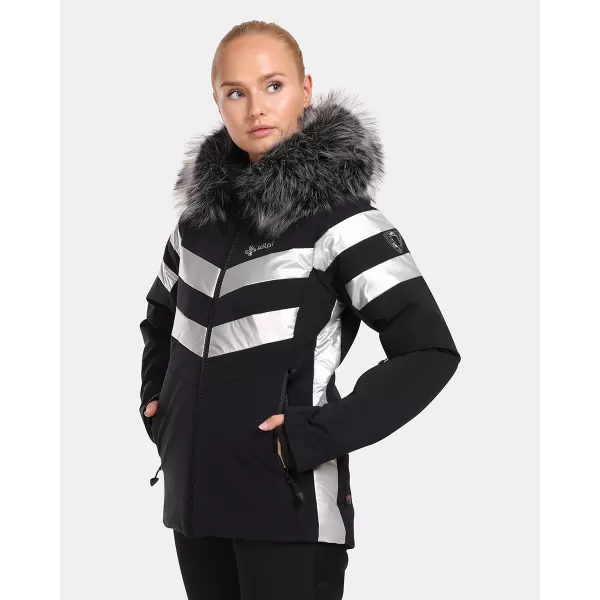  Női sídzseki KILPI LTD ASTER-W UL0141KI FEKETE 