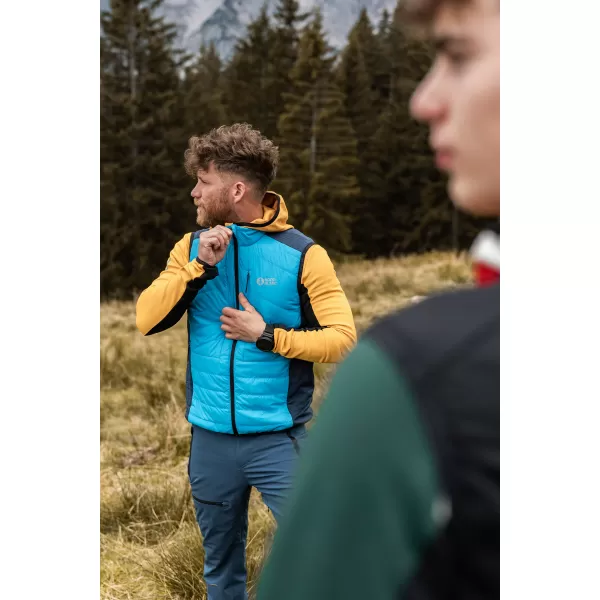  Férfi sportmellény NORDBLANC WINTERTIME NBWJM7986 KIRÁLYKÉK 
