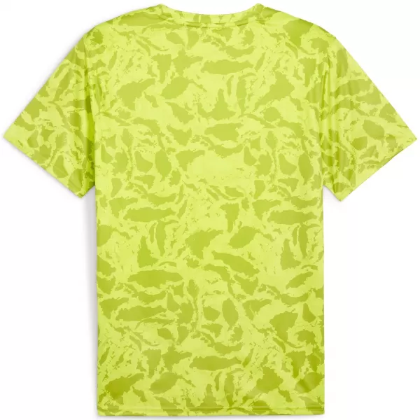  Férfi póló PUMA TRAIN FAV AOP TEE 525169-39 ZÖLD 