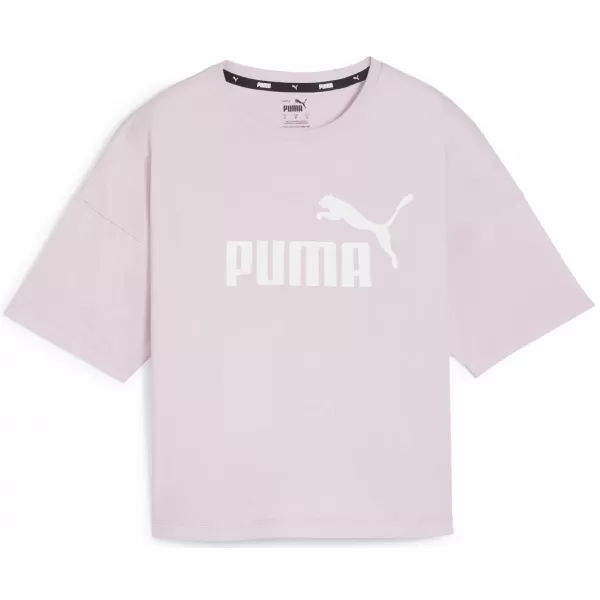  Női póló PUMA ESS CROPPED LOGO TEE 586866-60 LILA 