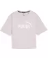 Női póló PUMA ESS CROPPED LOGO TEE 586866-60 LILA
