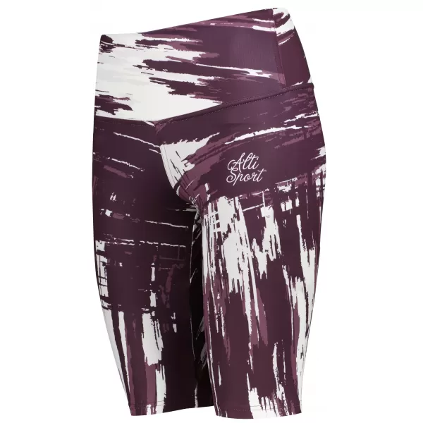  Dámské legíny nad kolena premium ALTISPORT VOJ/ALW010LEG02 FIALOVÁ 