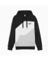 Férfi pulóver PUMA POWER COLORBLOCK HOODIE 678931-01 FEKETE