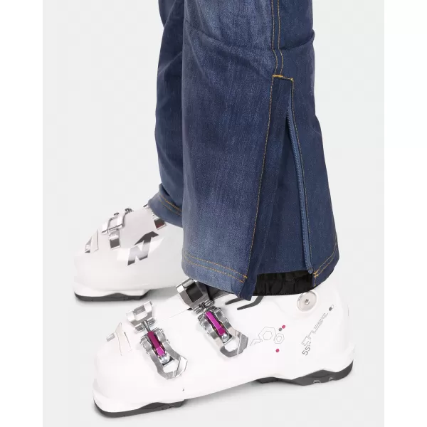  Női softshell sínadrág KILPI JEANSO-W UL0409KI SÖTÉTKÉK 