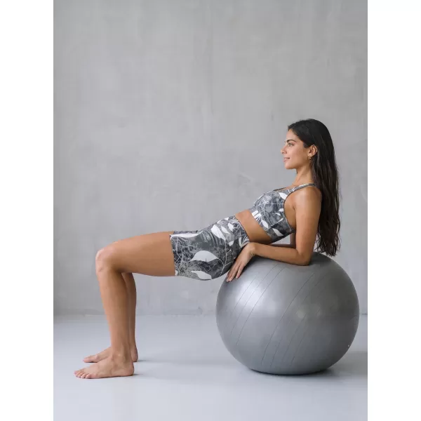  Női rövid prémium leggings ALTISPORT VOJ/ALW020LEG03 FEKETE ÉS FEHÉR 