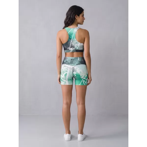  Női rövid prémium leggings ALTISPORT VOJ/ALW017LEG03 TÜRKIZ 