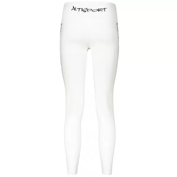  Női hosszú prémium leggings ALTISPORT VOJ/ALW021LEG01 FEHÉR 