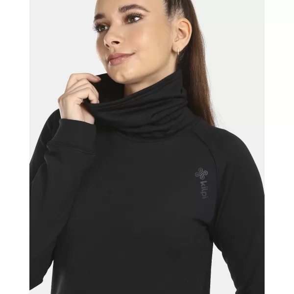  Női sztreccs garbó KILPI ROLO-W UL0210KI FEKETE 