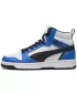 Gyerekcipők PUMA REBOUND V6 MID JR 393831-06 FEHÉR
