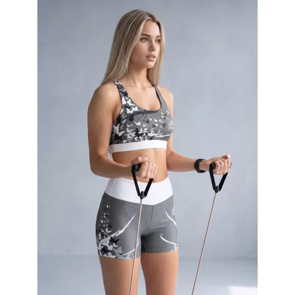  Női rövid prémium leggings ALTISPORT VOJ/ALW022LEG03 SZÜRKE 