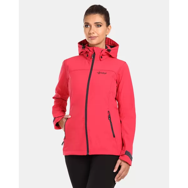  Női softshell kabát KILPI RAVIA-W UL0124KI RÓZSASZÍN 