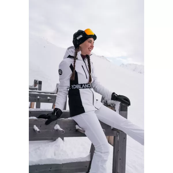  Női softshell síkabát NORDBLANC APRES-SKI NBWJL7928 FEHÉR 