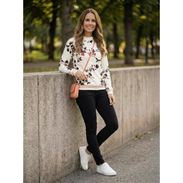  Női prémium pulóver ALTISPORT VOJ/ALW024MI01 FEHÉR 