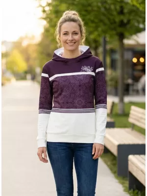 Női prémium pulóver ALTISPORT VOJ/ALW023MI01 LILA