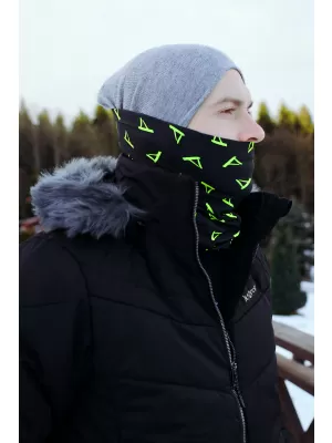 Nyakkendő ALTISPORT VOJ/ALU013NAK01 FEKETE ÉS SÁRGA