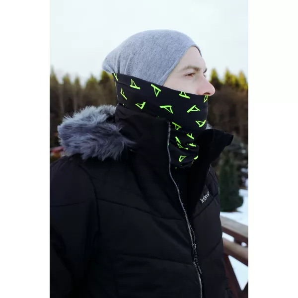  Nyakkendő ALTISPORT VOJ/ALU013NAK01 FEKETE ÉS SÁRGA 