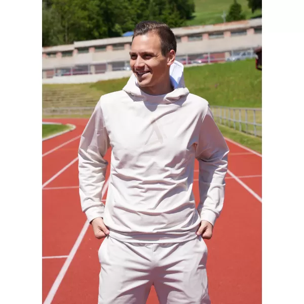  Férfi prémium funkcionális pulóver ALTISPORT VOJ/ALM013MI01 BARNA 