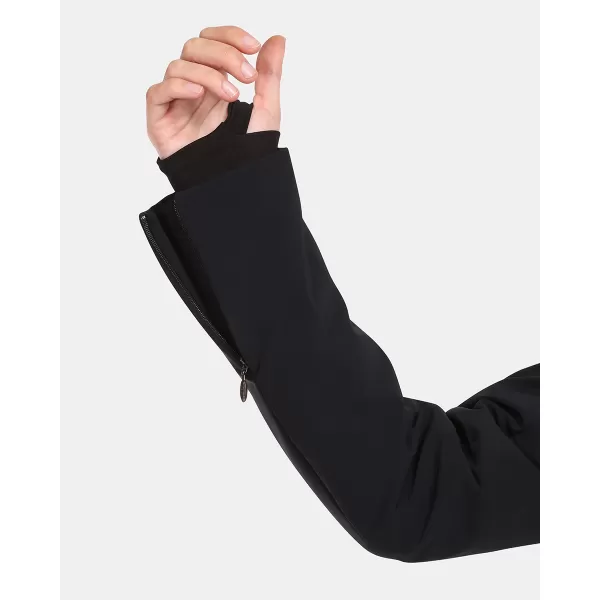  Női sídzseki KILPI LTD ASTER-W UL0141KI FEKETE 