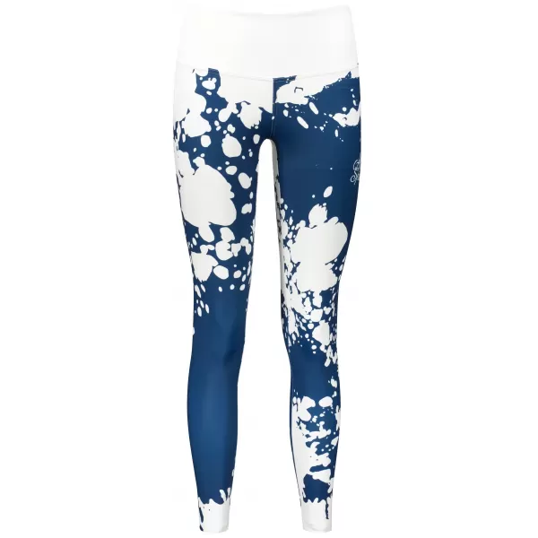  Női hosszú prémium leggings ALTISPORT VOJ/ALW012LEG01 FEHÉR KÉK 