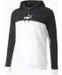 Férfi pulóver PUMA ESS BLOCK X TAPE HOODIE 675173-01 FEKETE