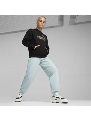 Női nadrág PUMA ESS+ SMALL LOGO HW PANTS TR 678744-22 KÉK