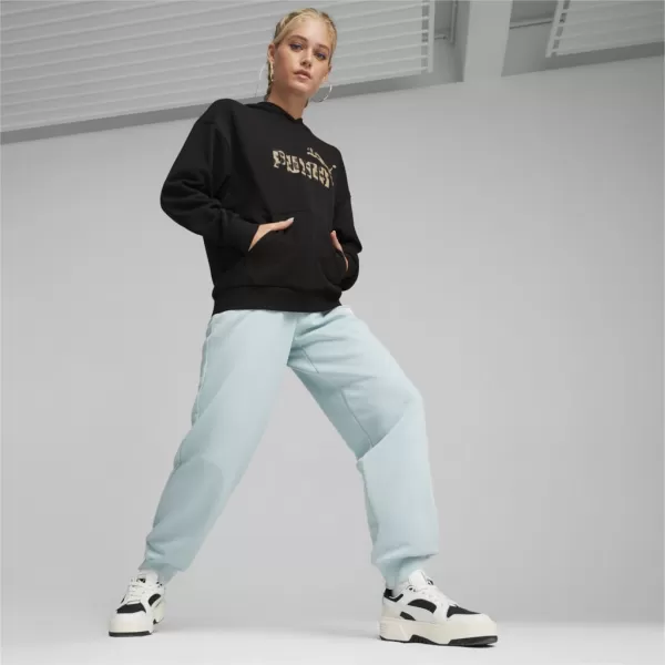  Női nadrág PUMA ESS+ SMALL LOGO HW PANTS TR 678744-22 KÉK 
