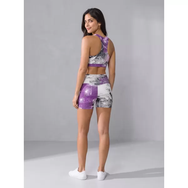  Női rövid prémium leggings ALTISPORT VOJ/ALW016LEG03 LILA 