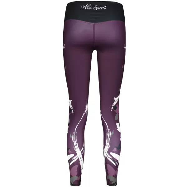  Női hosszú prémium leggings ALTISPORT VOJ/ALW022LEG01 LILA 