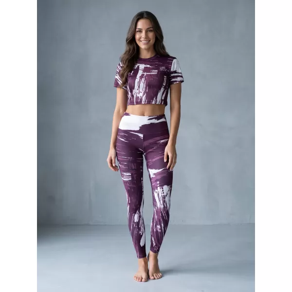  Női hosszú prémium leggings ALTISPORT VOJ/ALW010LEG01 LILA 