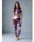 Női hosszú prémium leggings ALTISPORT VOJ/ALW010LEG01 LILA