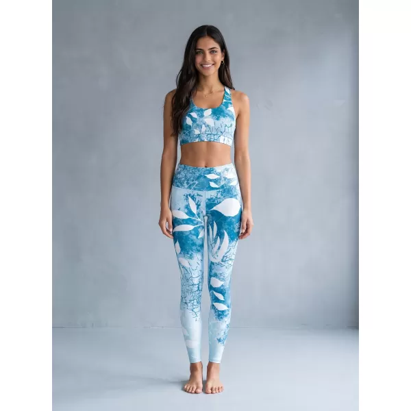  Női hosszú prémium leggings ALTISPORT VOJ/ALW020LEG01 KÉK 