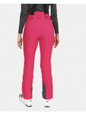 Női softshell sínadrág KILPI RHEA-W UL0407KI RÓZSASZÍN