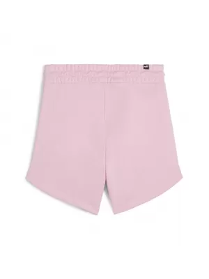 Női rövidnadrág PUMA ESS HIGH WAIST SHORTS 848339-30 RÓZSASZÍN