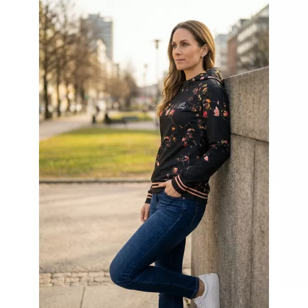  Női prémium pulóver ALTISPORT VOJ/ALW024MI01 FEKETE 