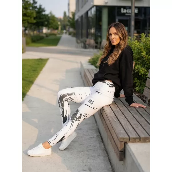  Női hosszú prémium leggings ALTISPORT VOJ/ALW010LEG01 FEHÉR 