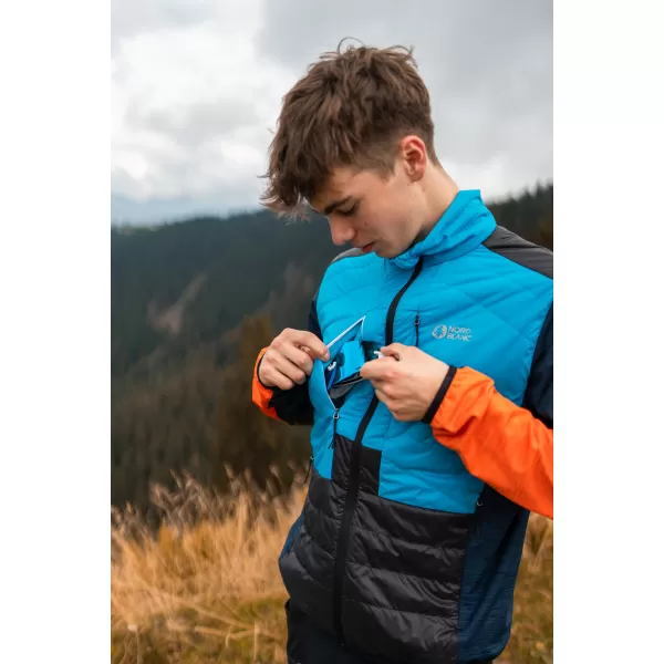  Férfi sportdzseki NORDBLANC MULTISPORT NBWJM7985 KIRÁLYKÉK 