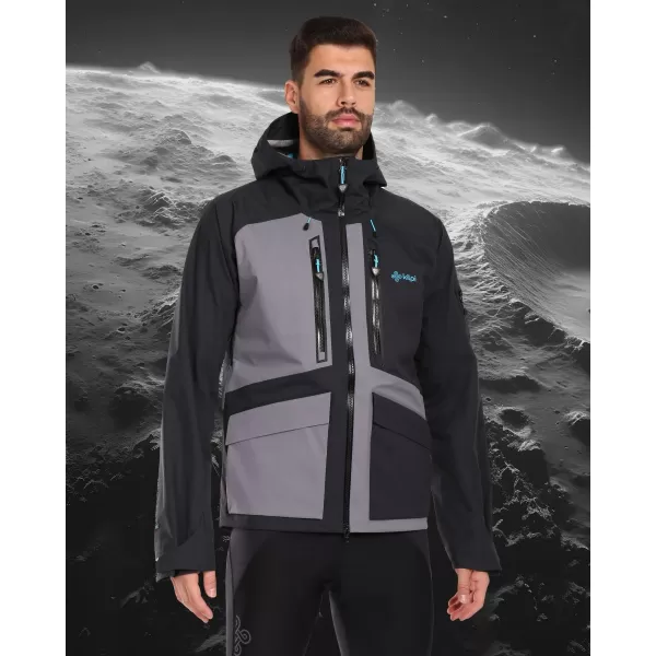  Férfi dzseki KILPI LTD ARCHER-M UM0140KI FEKETE 