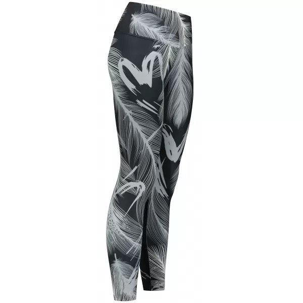  Női hosszú prémium leggings ALTISPORT VOJ/ALW001LEG01 FEKETE/SZÜRKE 