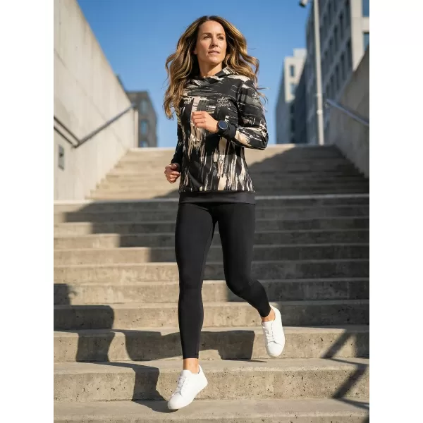  Prémium funkcionális női pulóver ALTISPORT VOJ/ALW010MI01 FEKETE BARNA 