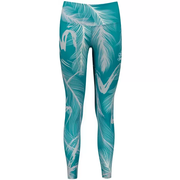  Női hosszú prémium leggings ALTISPORT VOJ/ALW001LEG01 SMARAGD 