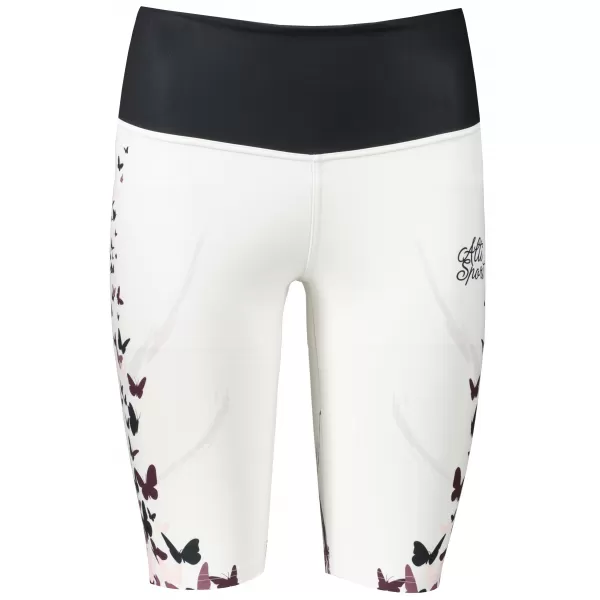  Dámské legíny nad kolena premium ALTISPORT VOJ/ALW022LEG02 BÍLÁ 