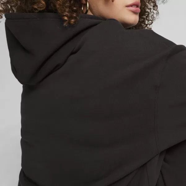  Női pulóver PUMA BETTER RELAXED HOODIE 624227-01 FEKETE 