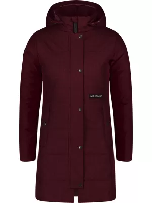 Női télikabát NORDBLANC MYSTIQUE NBWJL7943 BURGUNDIA