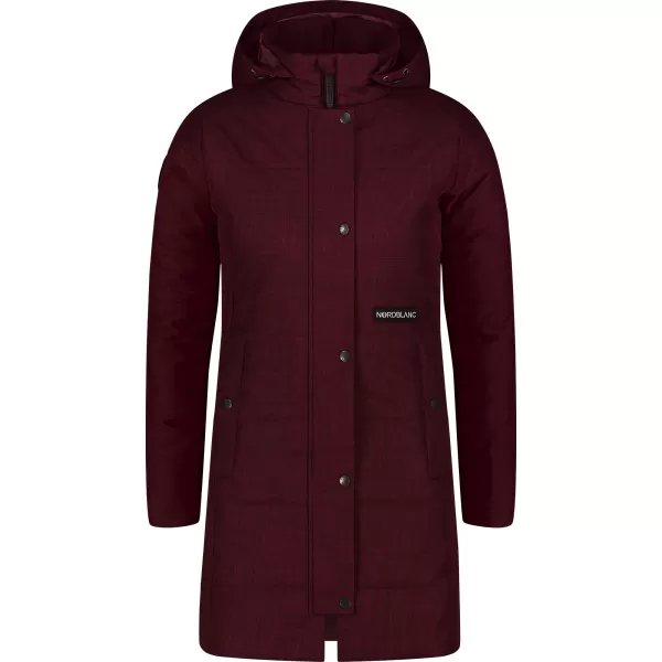  Női télikabát NORDBLANC MYSTIQUE NBWJL7943 BURGUNDIA 