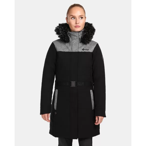  Női télikabát KILPI KETRINA-W UL0129KI FEKETE 