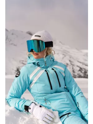 Női sídzseki NORDBLANC CREVASSE NBWJL7932 VILÁGOSKÉK