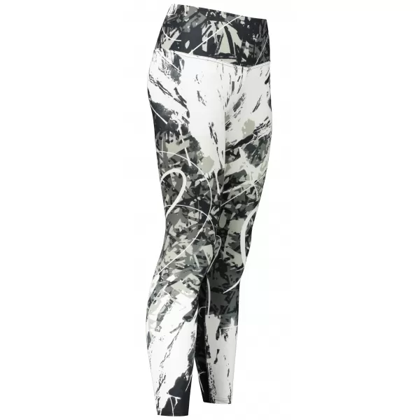  Női hosszú prémium leggings ALTISPORT VOJ/ALW018LEG01 FEKETE ÉS FEHÉR 