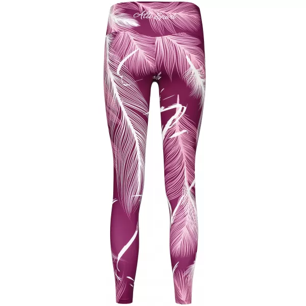  Női hosszú prémium leggings ALTISPORT VOJ/ALW001LEG01 FUKSZIA 