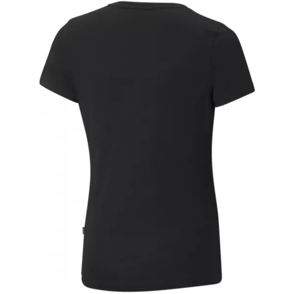  Lányos póló PUMA ESS LOGO TEE 587029-01 FEKETE 