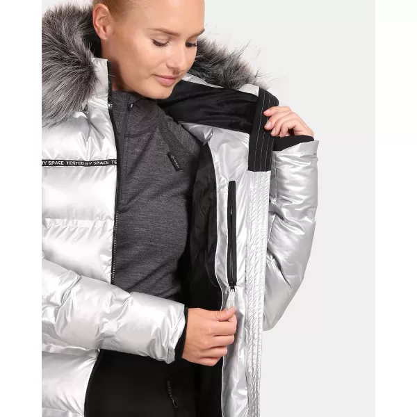  Női téli kabát KILPI LTD SIRIUS-W UL0142KI EZÜST 
